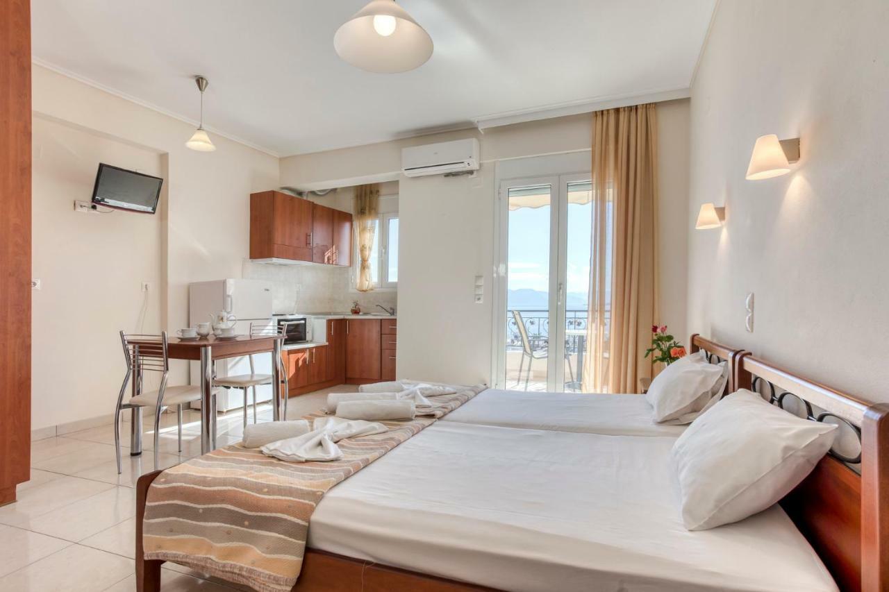Niovi Luxury Apartments Loutra Edipsou  Dış mekan fotoğraf