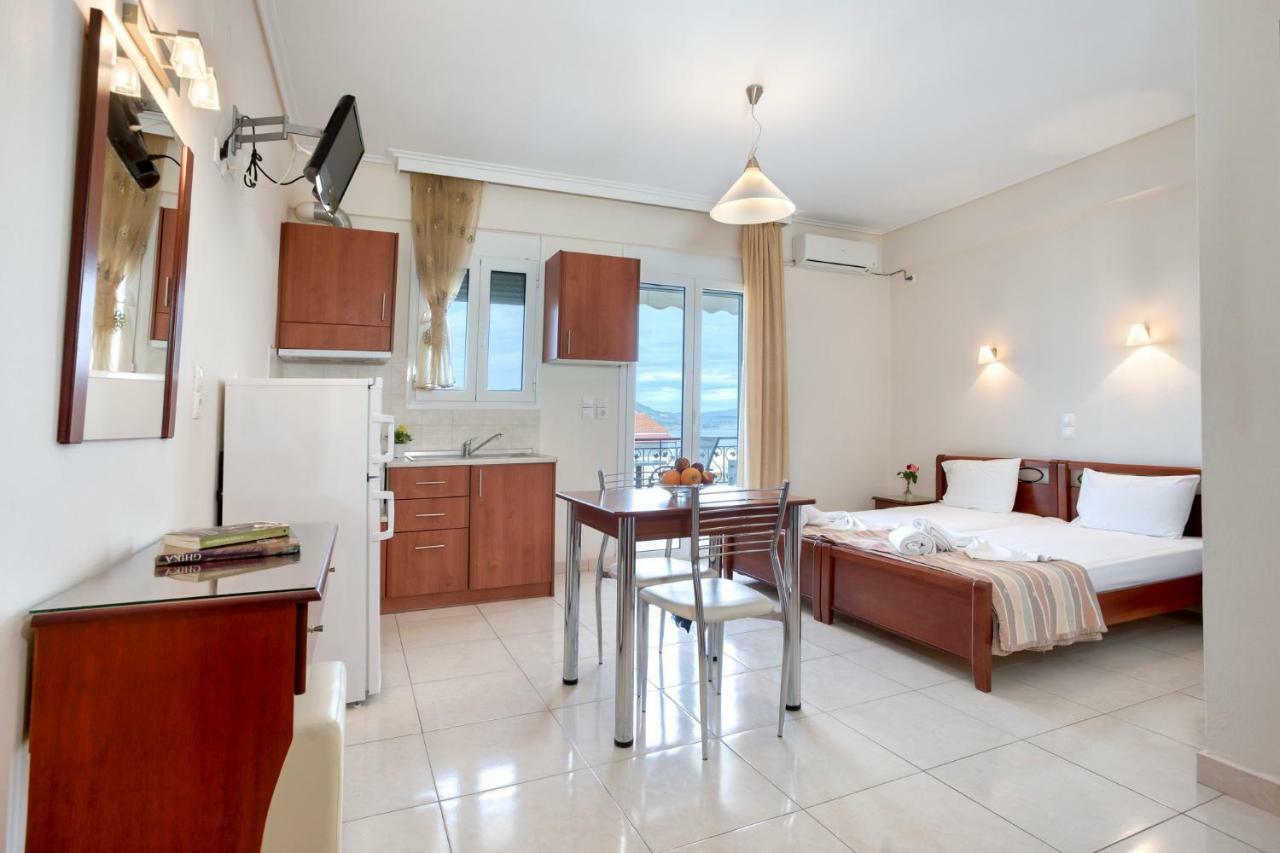 Niovi Luxury Apartments Loutra Edipsou  Dış mekan fotoğraf